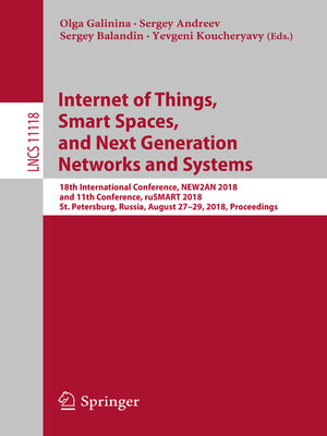 cover image of Internet of Things, Smart Spaces, and Next Generation Networks and Systems